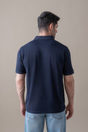 Navy Refined Polo