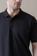 Black Essential Polo