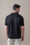 Black Essential Polo