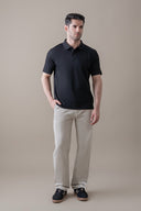 Black Essential Polo