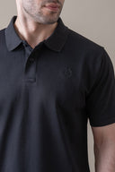 Black Essential Polo