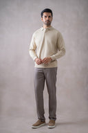 BEIGE POLO SHIRT