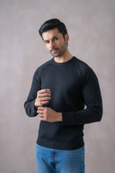 BLACK SWEATSHIRT