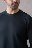 BLACK SWEATSHIRT