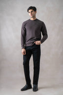 Dark Brown Sweatshirt