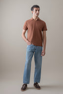 Brown Smart Polo