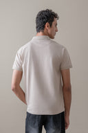 Beige Smart Polo