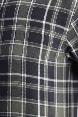 Green Check Casual Shirt