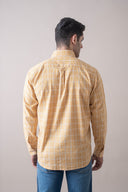 Yellow Refined Casual Shirt