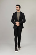 Black Casual Coat