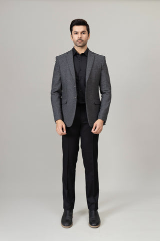 Charcoal Grey Casual Coat