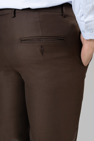 DARK BROWN Dress Pant
