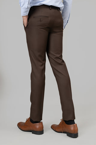 DARK BROWN Dress Pant
