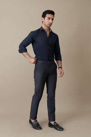 Charcoal Grey Imperial Dress Pant