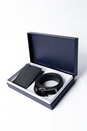 Black Wallet & Belt