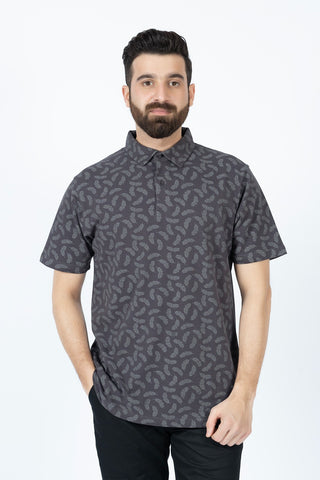 Charcoal Grey Polo Shirt