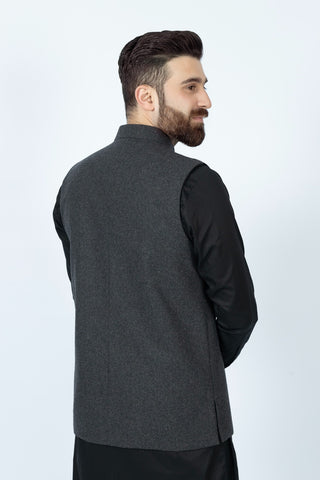 CHARCOAL GREY WAISTCOAT