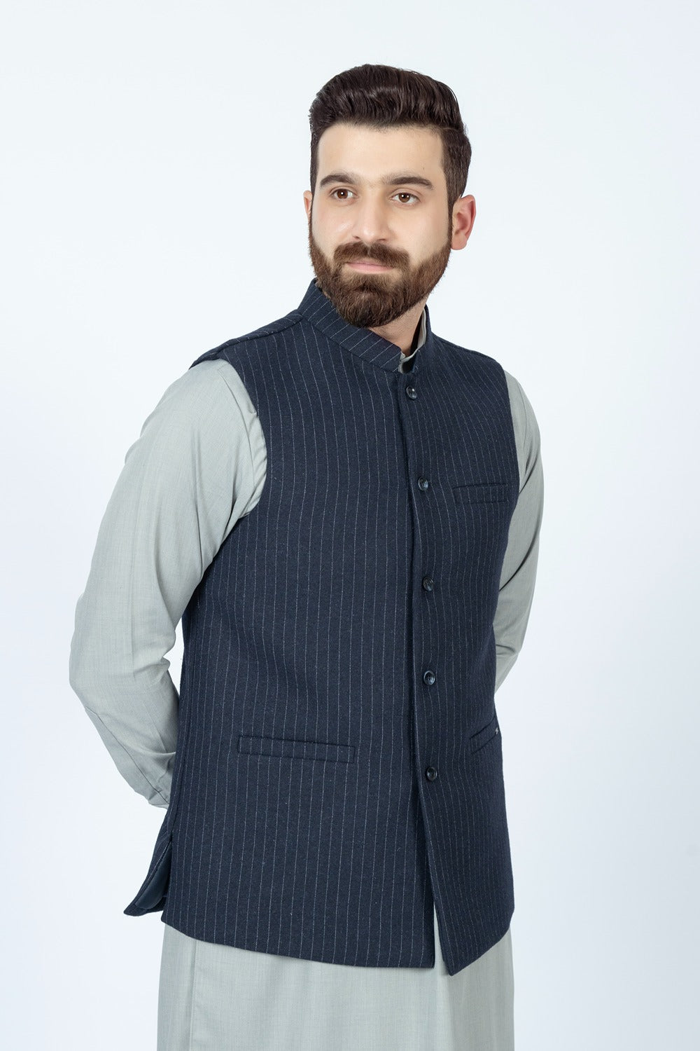 NAVY WAISTCOAT