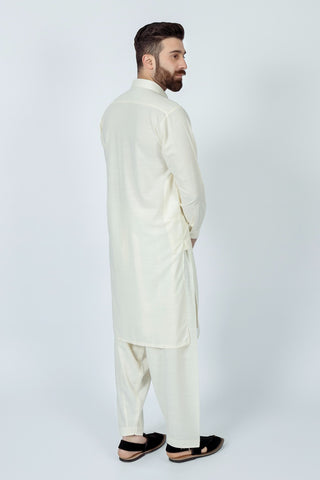 OFF WHITE SHALWAR KAMEEZ