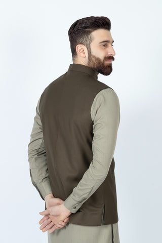 OLIVE WAISTCOAT