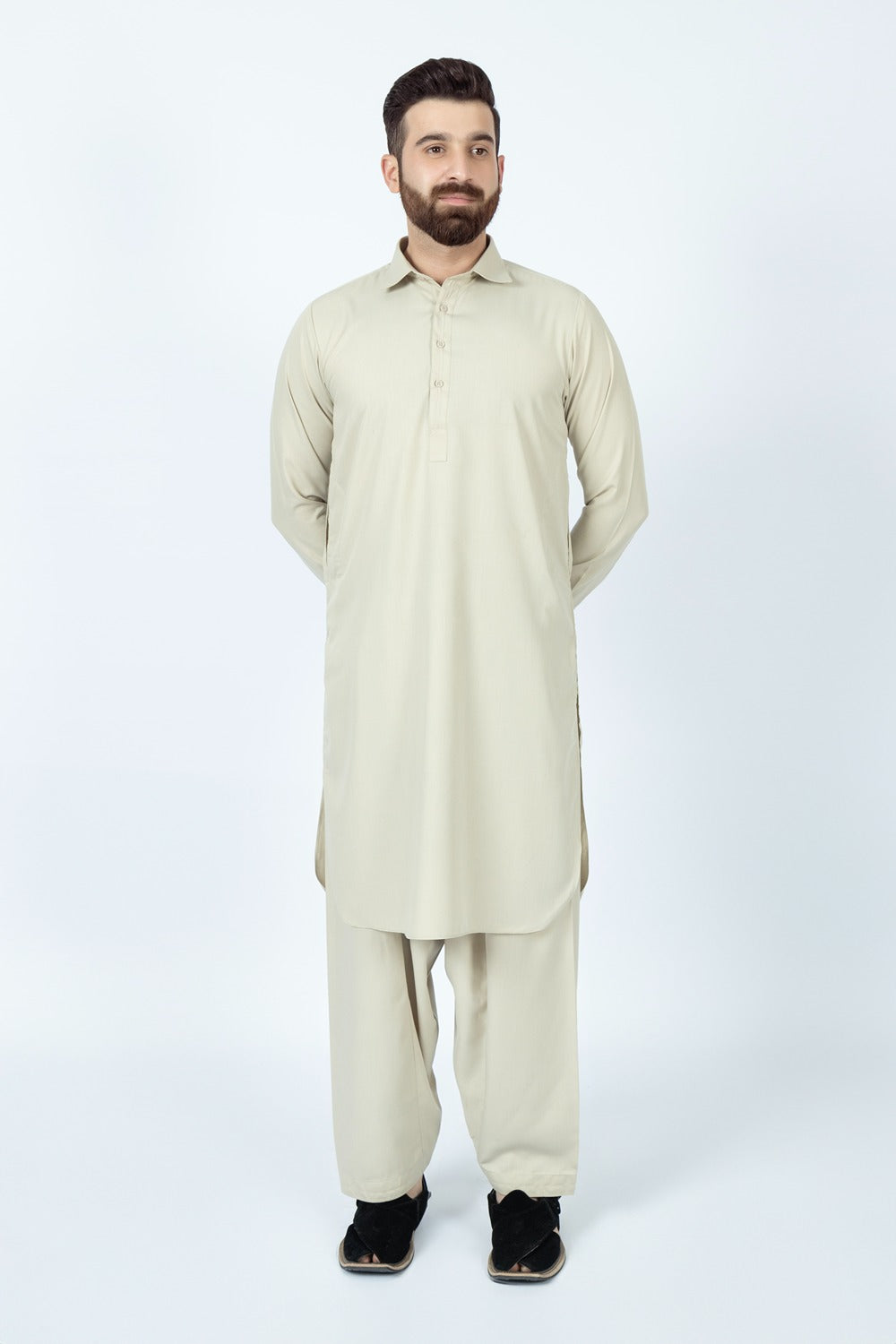 OATMEAL SHALWAR KAMEEZ