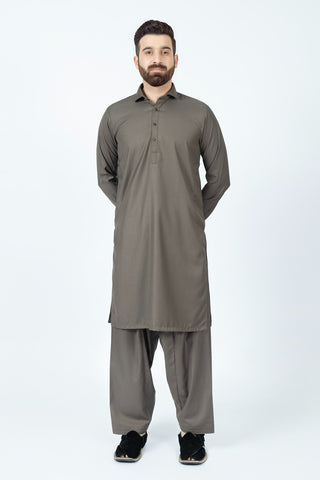 DARK BROWN SHALWAR KAMEEZ