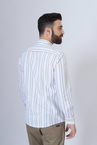 White Lining Casual Shirt