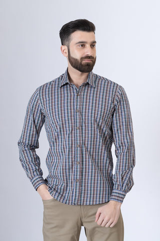 Multi Check Casual Shirt