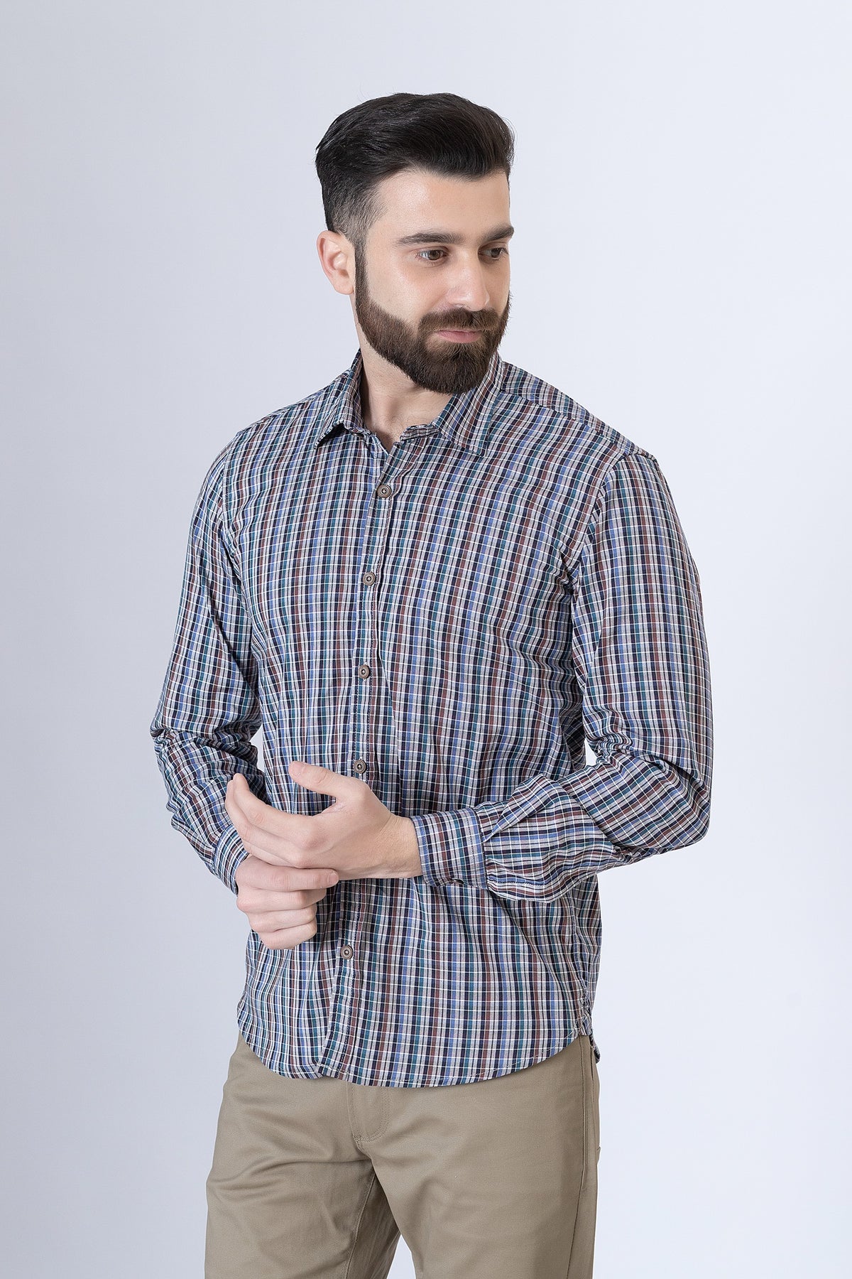 Multi Check Casual Shirt