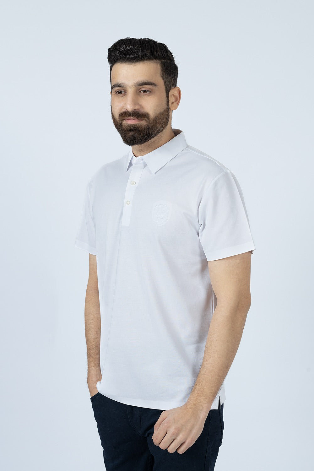 White Polo Shirt