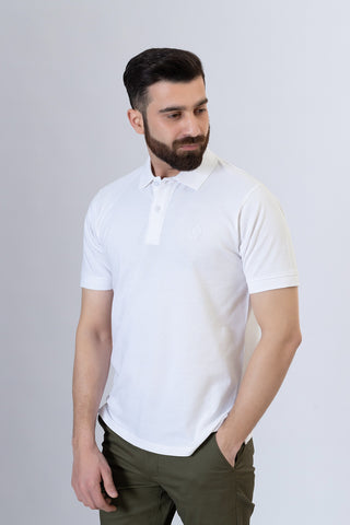 White Polo Shirt