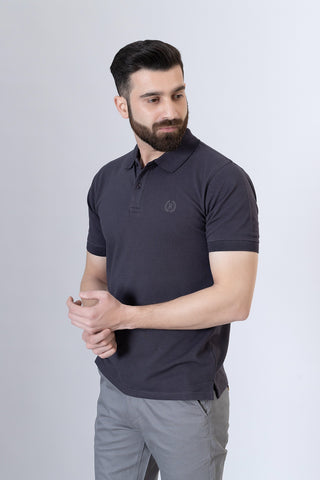 Charcoal Grey Polo Shirt