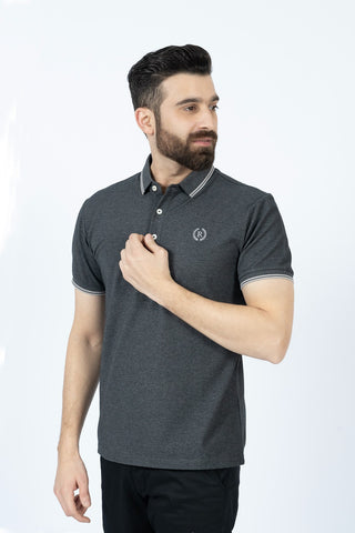 Charcoal Grey Polo Shirt