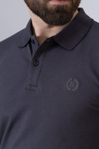 Charcoal Grey Polo Shirt