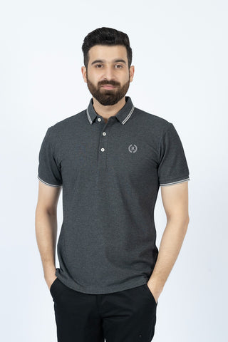 Charcoal Grey Polo Shirt