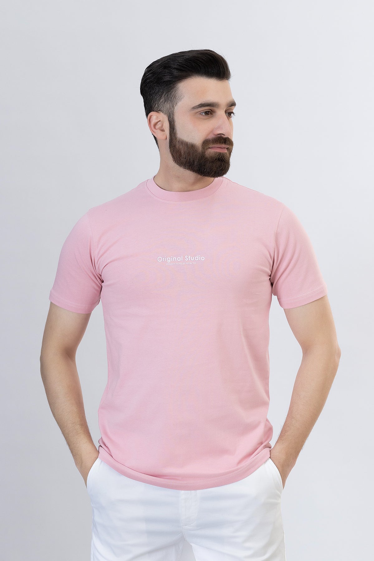 Pink Round Neck Shirt