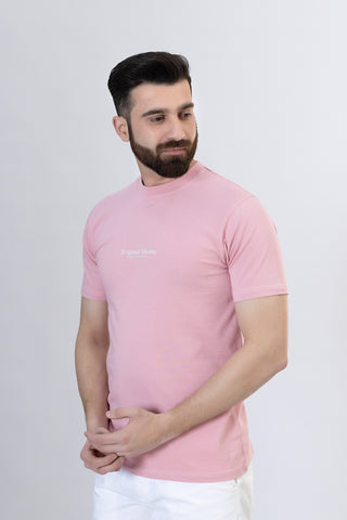 Pink Round Neck Shirt