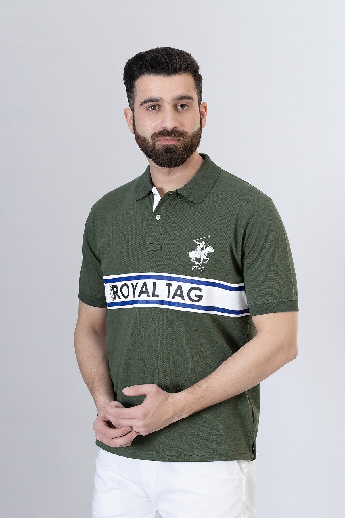 Green Polo Shirt - RTCF241201-GN