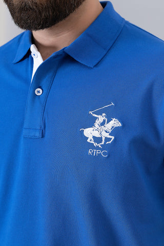 Royal Blue Polo Shirt- RTCF250122-RB