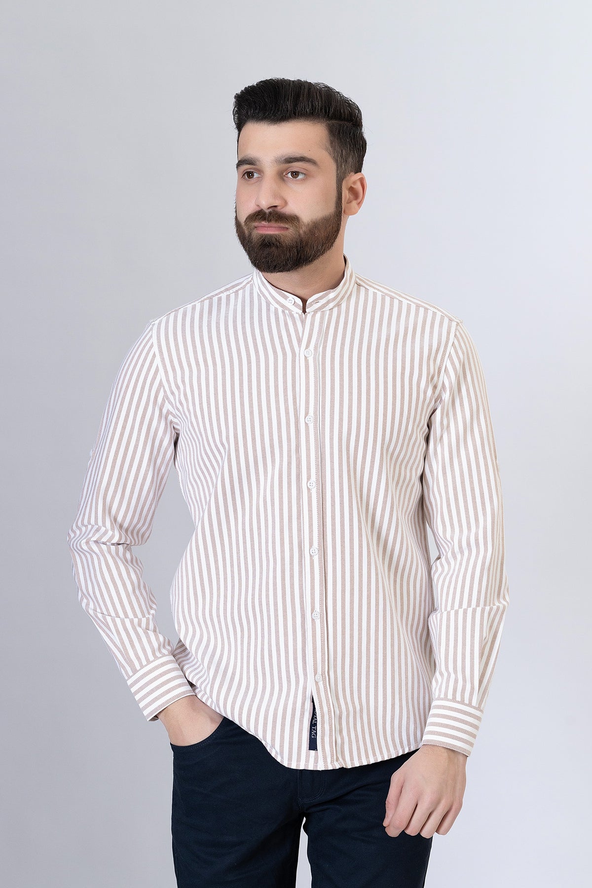 Multi Lining Casual Shirt