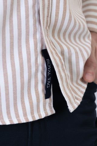 Multi Lining Casual Shirt - LS240684-1