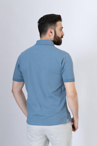 Grey Polo Shirt- RTSF241143-GR