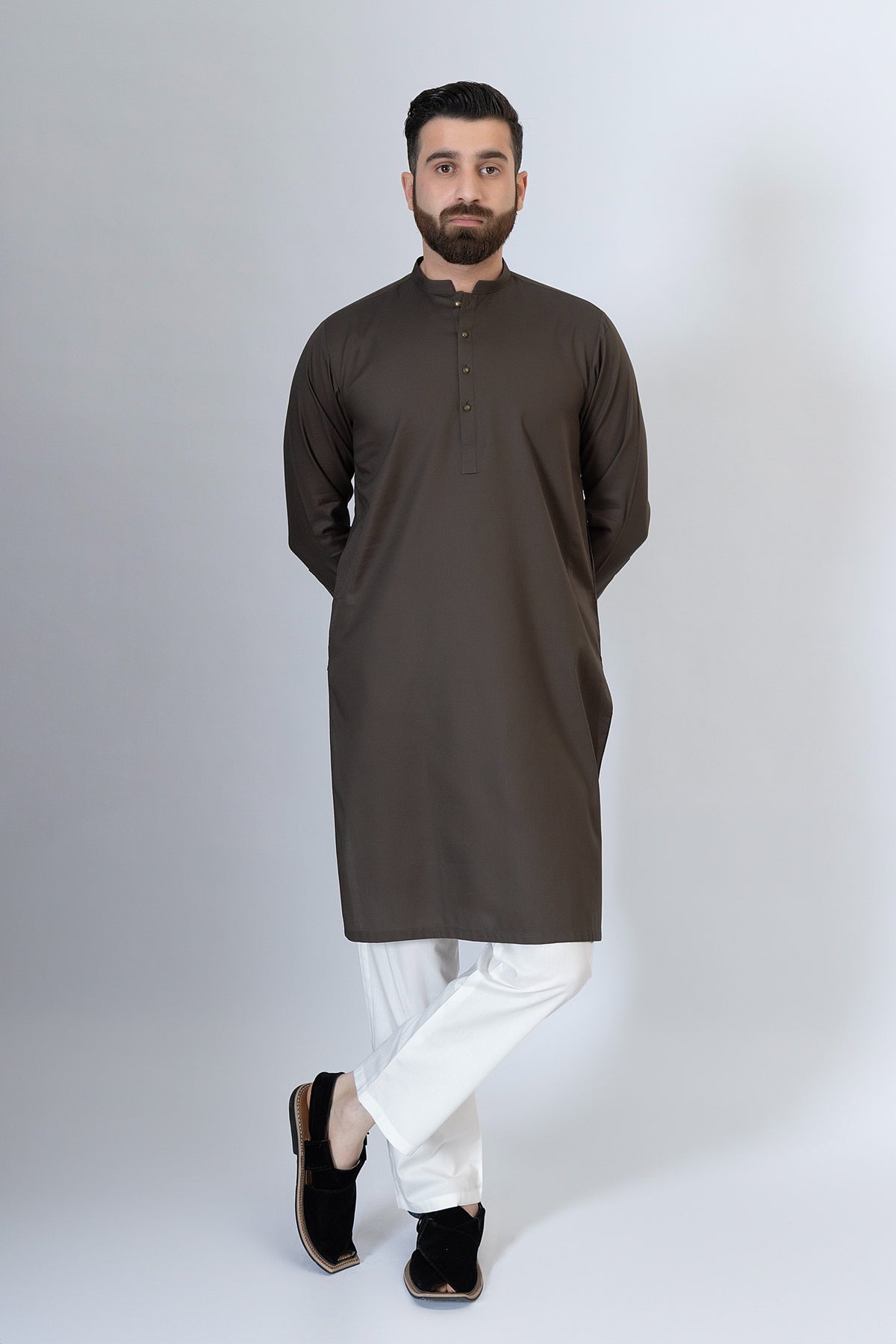 Olive Kurta - KT241186-OL