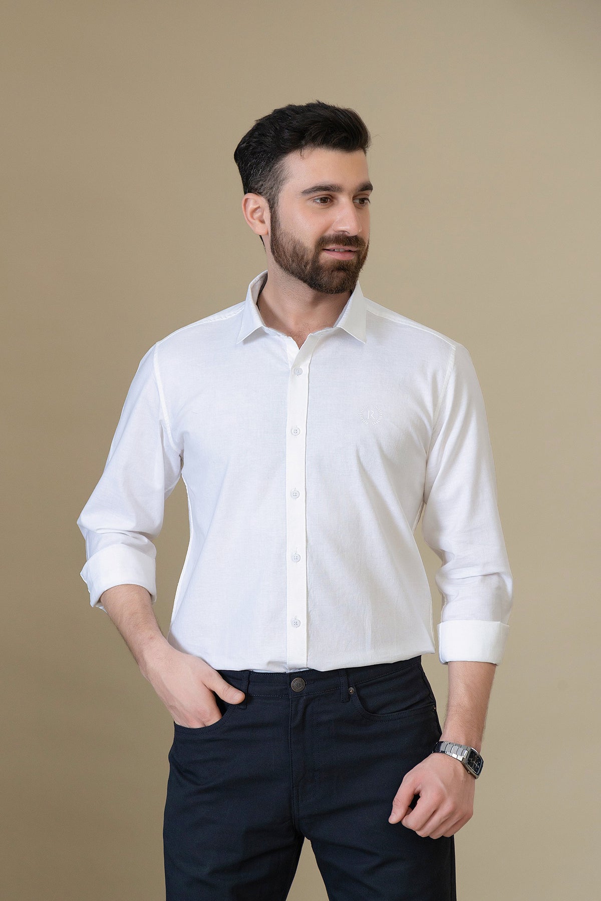 Casual Shirt - PC250435-WT