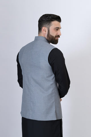 Grey Waistcoat- RWC241256-GR