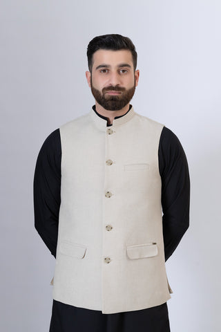 Off White Waistcoat - RWC241202-OW