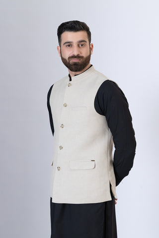 Off White Waistcoat - RWC241202-OW