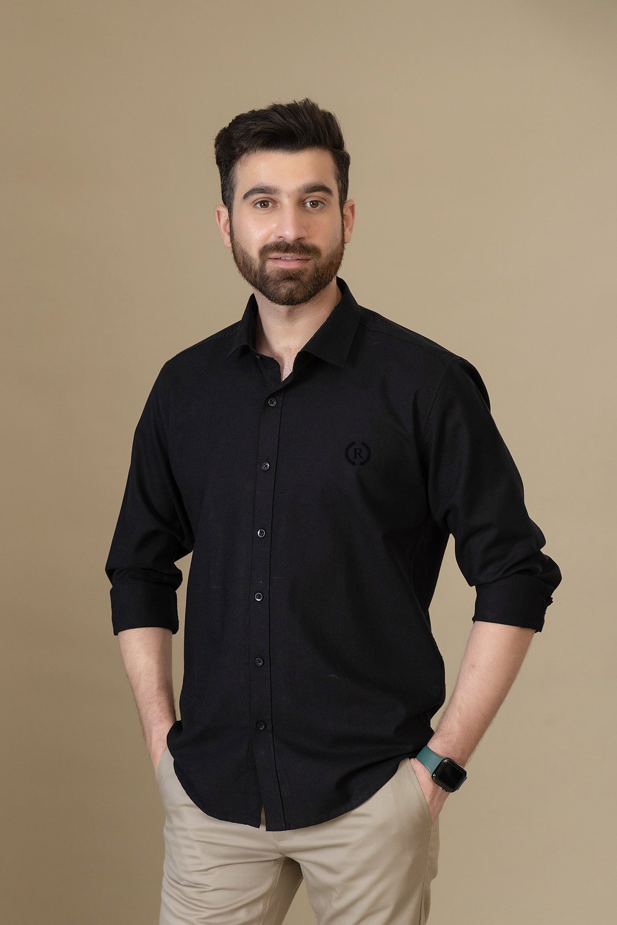 Casual Shirt - PC250438-BK