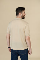 Beige Refined Polo