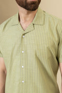 Light Green Casual Shirt